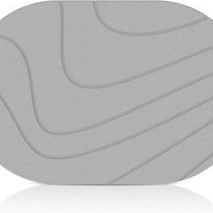 Absorbent diatomaceous earth stone mat
