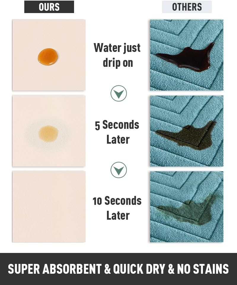 Long, narrow non-slip diatomaceous earth mat - Image 2