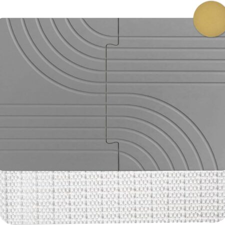 Easy-to-clean diatomaceous earth stone mat