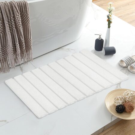 Foldable diatomaceous earth stone mat