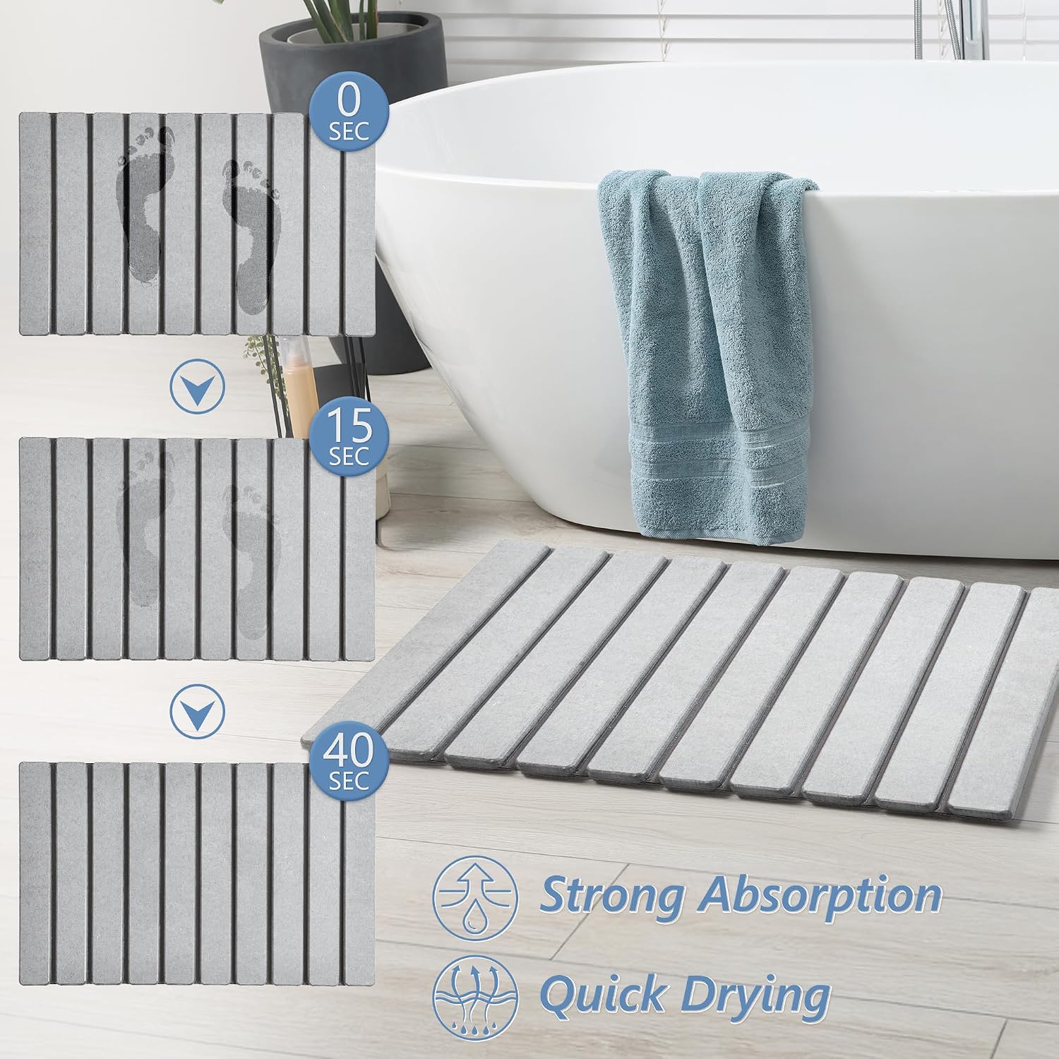 Foldable diatomaceous earth storage mat - Image 2