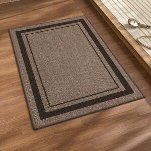 Ultra-thin non-slip bathroom mat